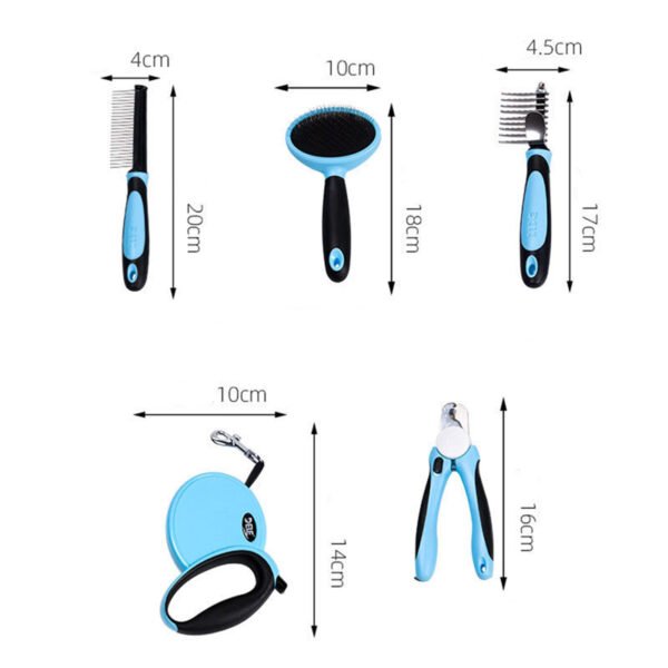 Five-piece pet cleaning supplies - Image 2