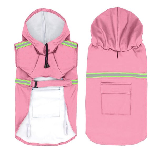 Waterproof Reflective Dog Raincoat - Image 6
