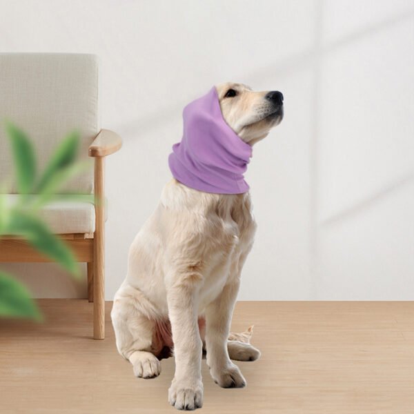 Calming Dog Ears Cover For Noise and Warm on Winter Pet Hood Earmuffs For Anxiety Relief - Image 6