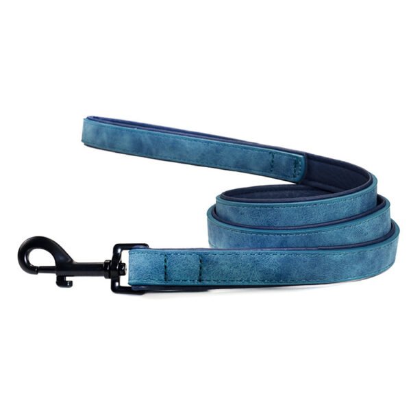 Pet Dog Leash Pull-resistant Leather Products - Image 3