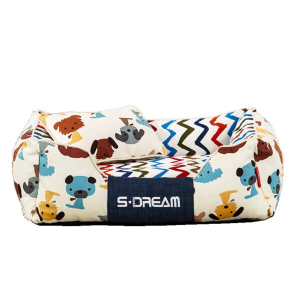 Dog Cat Bed Creativity Of Removable And Washable Large Dog Mat Pet House In Winter - Image 8
