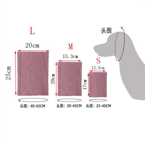 Calming Dog Ears Cover For Noise and Warm on Winter Pet Hood Earmuffs For Anxiety Relief - Image 8