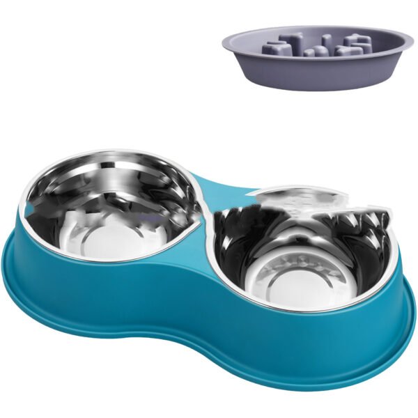 Pet Slow Feeding Bowl Removable Dogcat - Image 6