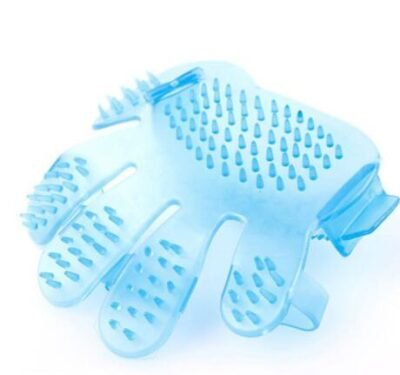 Pet finger grooming brush massage, hand brush cat, dog bath brush beauty, pet cleaning