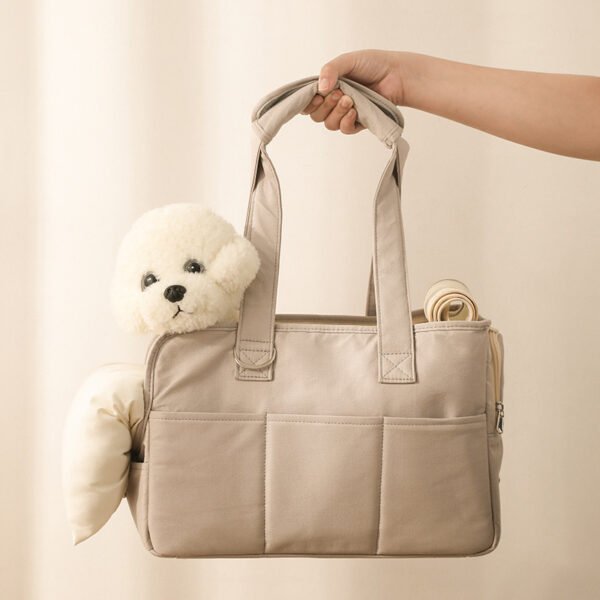 Pet Dog Cat Outgoing Bag Made Of Pure Cotton With Large Capacity - Image 4
