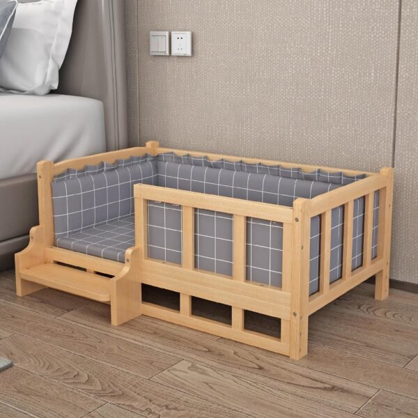 Bed Summer Wooden Bed Pet Dog Bed - Image 10