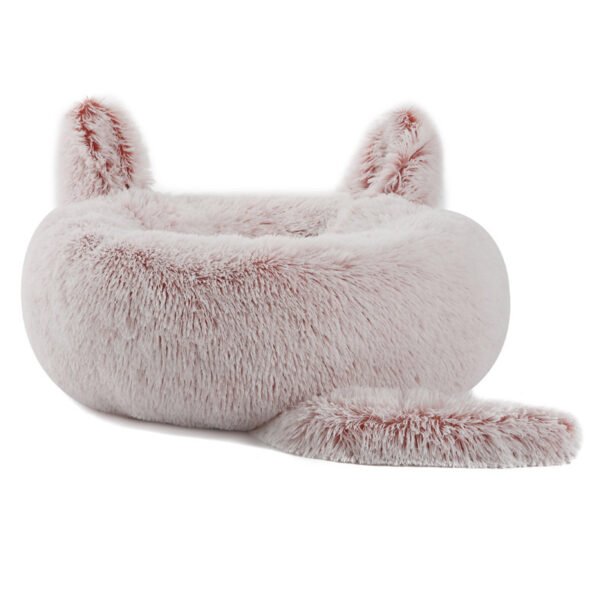 Rabbit Pet Nest Dog Bed In Winter - Image 2