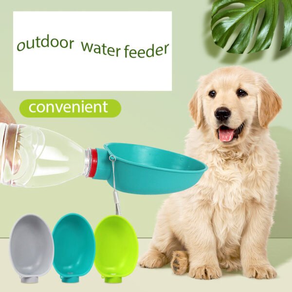 Portable Dog Drinking Bowl Outdoor Water Feeding Pet Outside Water Cup Dog Kettle For Small Breeds Dogs Pets Products - Image 4
