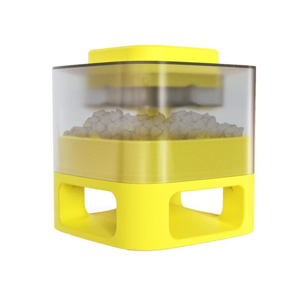Dog Slow Eating Tableware Set Feeder Drinking Basin