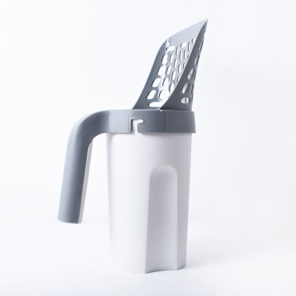 Plastic Cat Litter Scoop Pet Care Sand Waste Scooper Shovel Hollow Cleaning Tool - Image 4