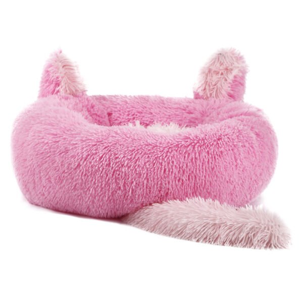 Rabbit Pet Nest Dog Bed In Winter - Image 6