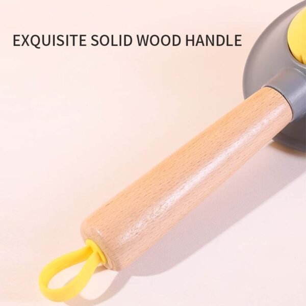 OneKey Pet Hair Remover Comb Pet Comb Grooming Brush Pet Hair Cleaner Brush Cat Shedding Brush Self Cleaning Slicker For Long & Short Hair Cats And Dogs - Image 4