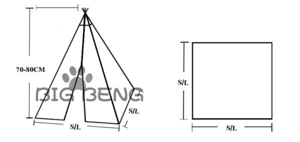 Pet Tent Bed - Image 6
