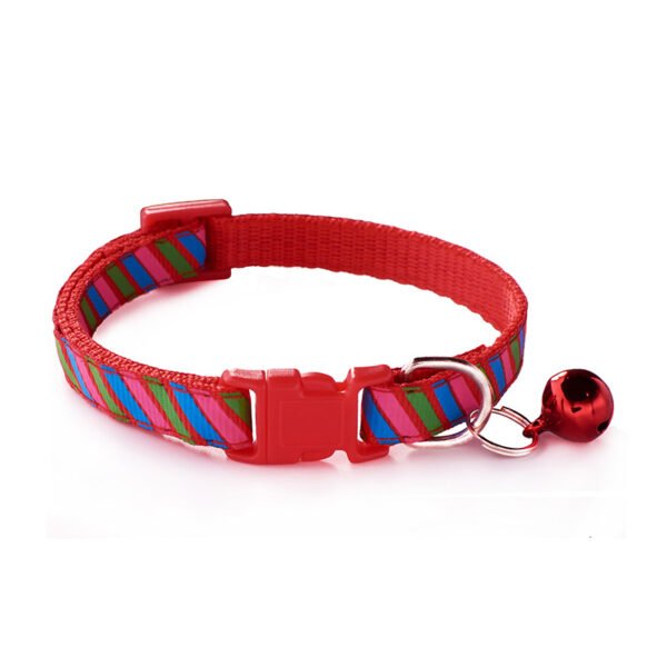 Twill Printed Cloth Collar Pet Bells - Image 7