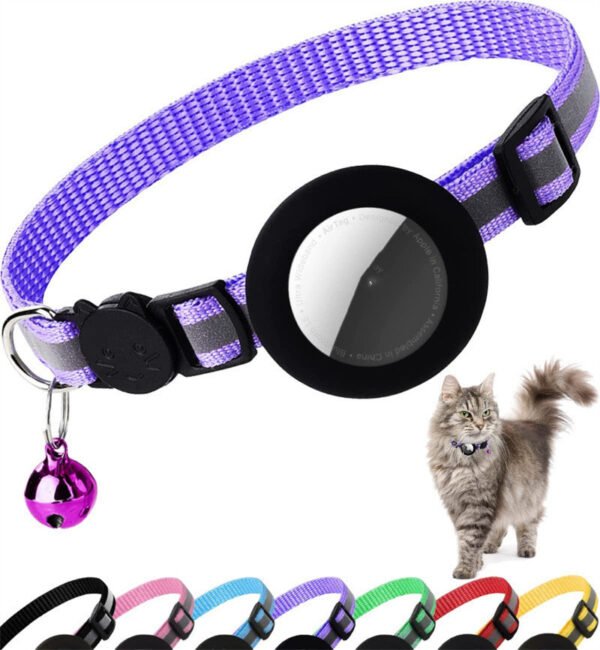 Applicable Airatg Pet Collar Kitten Puppy Reflective Anti-lost Pet Collar Neck - Image 5