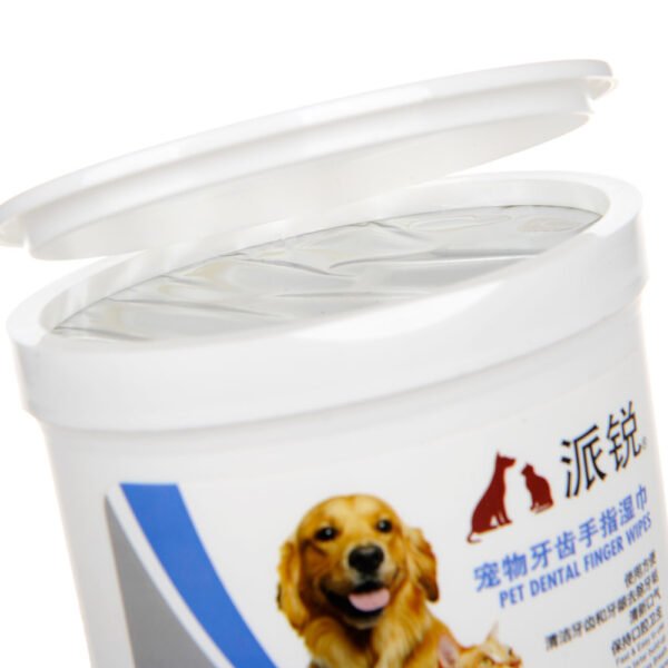 Oral And Dental Cleaning Wipes For Pet Cats And Dogs - Image 4
