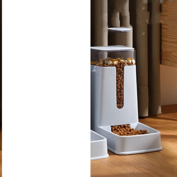Pet Double Bowl Automatic Feeder Waterer - Image 10