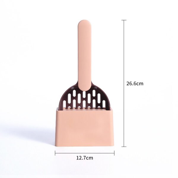 Multi Functional Dog Cat Litter Shovel Toilet Cleaner Excrement Shovel Cat Excrement Dog Excrement Shovel Pet Accessories Pet Cat Poop Litter Shovel Toilet Spoons Cats Sand Cleaning Scoop - Image 8