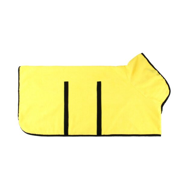Pet Puppy Clothes Bathing Robe Neck Pet Clothes Tucked Waist Dog Shirts - Image 8