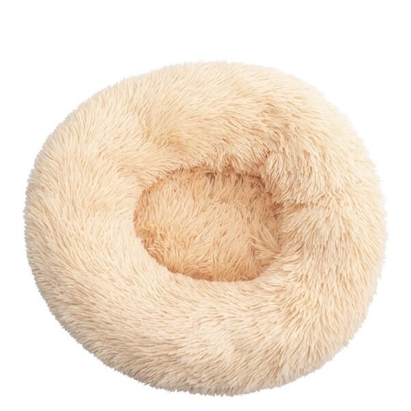 Kennel Round Cotton Pet Winter Warm Sleeping Bed For Dogs - Image 4