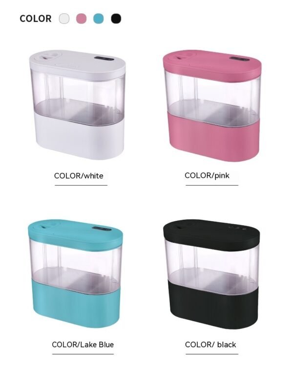 Aquarium Ecological Landscape Desktop Self-circulation Mini Small Change Water Household Fish Tank - Image 2