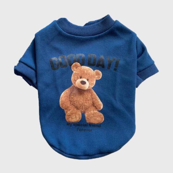 Winter Teddy Bear Cat Dog Pet Clothing - Image 2