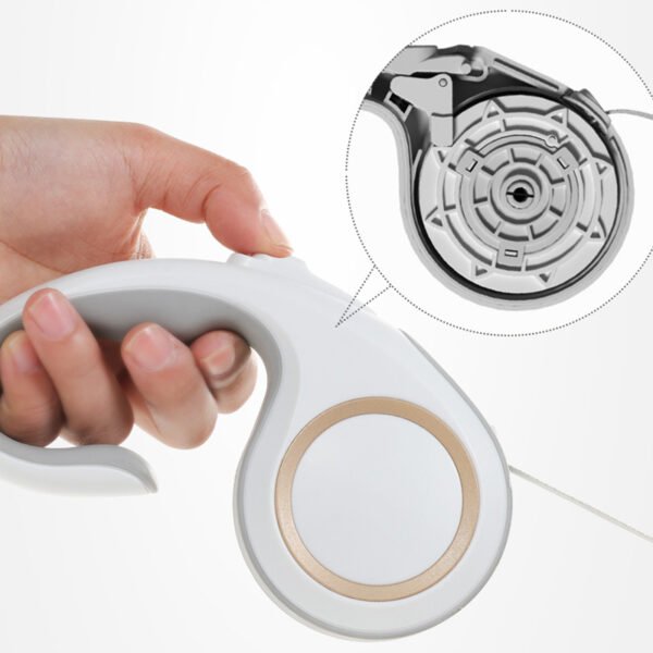 Automatic Explore Retractable Dog Leash Pet Traction Rope 5M Dog Retractable Traction Rope Dog Leash Cat Puppy Harness Belt Automatic Flexible Small Medium Dogs Pet Products - Image 4