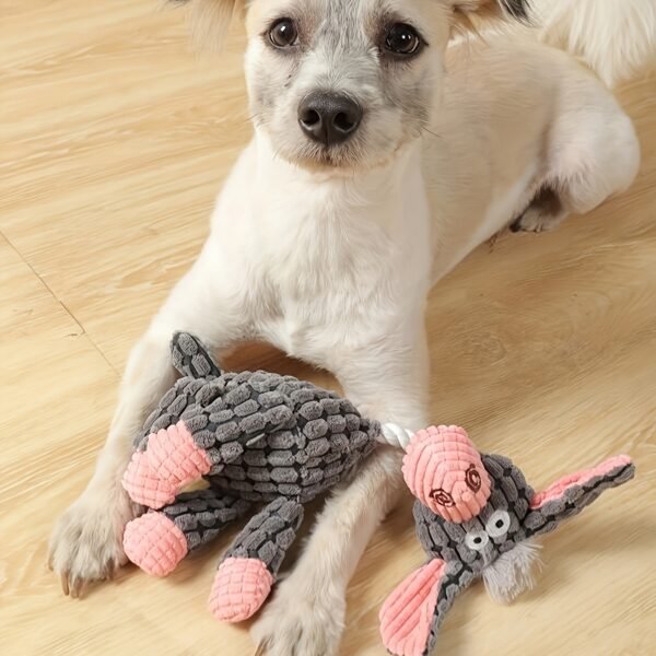 Squeaky Dog Toys Pack For Puppy, Cute Soft Durable Stuffed Animal Plush Dog Chew Toys With Squeakers For Teeth Cleaning, For Small Medium Dogs - Image 10