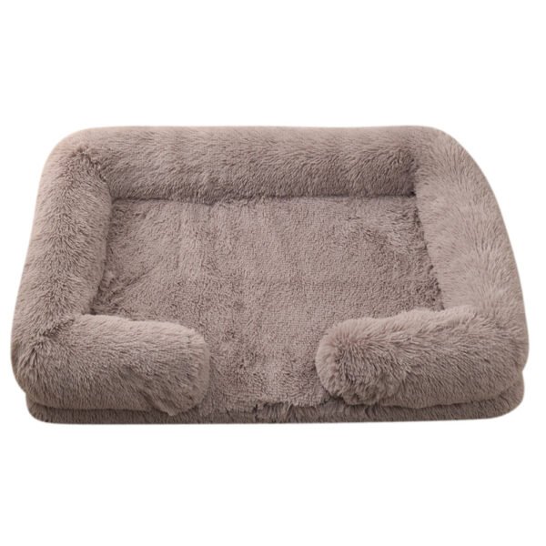 Plush Round Pet Bed Dog Bed Winter - Image 8