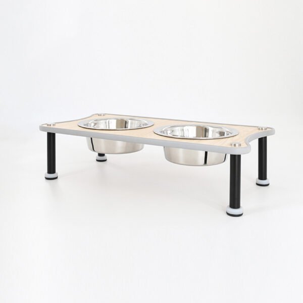 Adjustable Height Dog Food Bowl Rack - Image 6