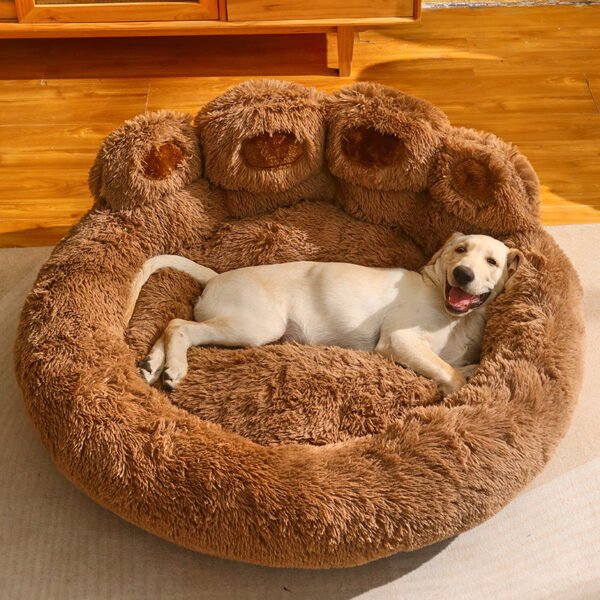 Kennel Warm Medium Large Dog Corgi Golden Retriever Bed Fleece-lined Sofa Mattress - Image 4