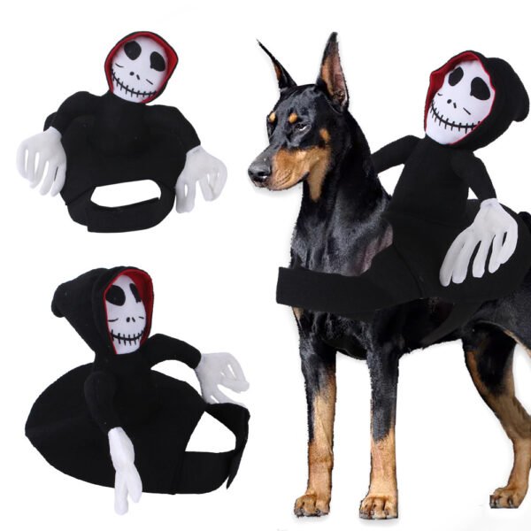 NEW Funny Pet Halloween Costume Halloween Pet Decoration Dress Up Pet Cosplay Costume Halloween Pet Clothes Spider Pumpkin Vest - Image 2