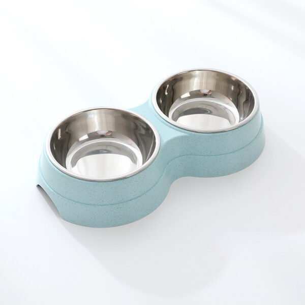 Double Pet Bowls Dog Food Water Feeder Stainless Steel Pet Drinking Dish Feeder Cat Puppy Feeding Supplies Small Dog Accessories - Image 9