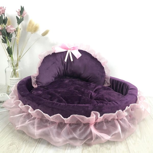 Pet Bed Princess Cat Dog Nest Fantasy - Image 2
