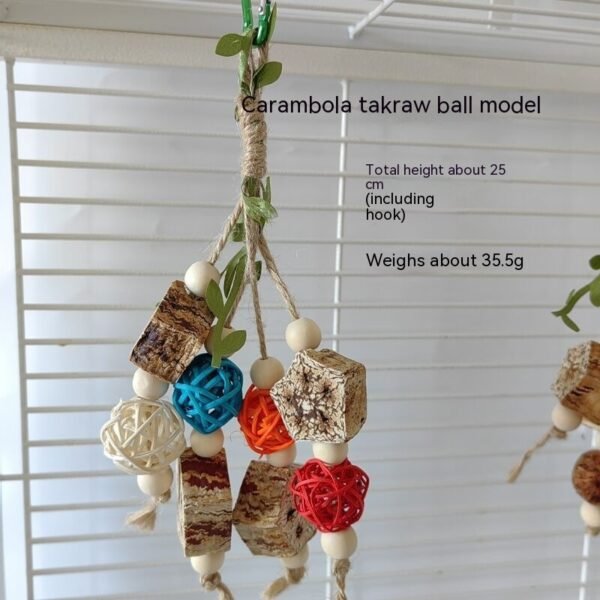 Parrot Toys Parrot Bite Supplies Bird Stand Rod Bird Cage - Image 7