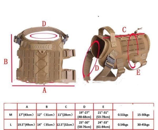 Outdoor Pet Dog Coat Vest - Image 2