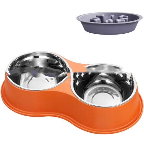 Pet Slow Feeding Bowl Removable Dogcat - Image 5