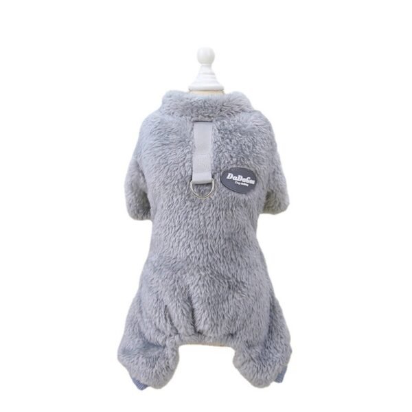 Pet Clothes Dog New Tricolor Pull Loop Four Leg Sweater Winter Keep Warm - Image 8