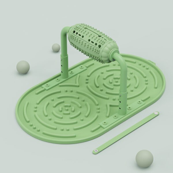 Pet Puzzle Food Leakage Toy Cat And Dog Slow Silicone Pad - Image 3