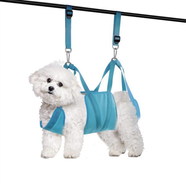 Pet Grooming Hammock For Cats & Dogs Hanging Harness Pet Supplies Kit With Nail Clippers Trimmer - Image 3