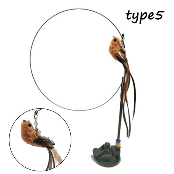 Detachable Wire Rod Sucker Cat Stick - Image 5