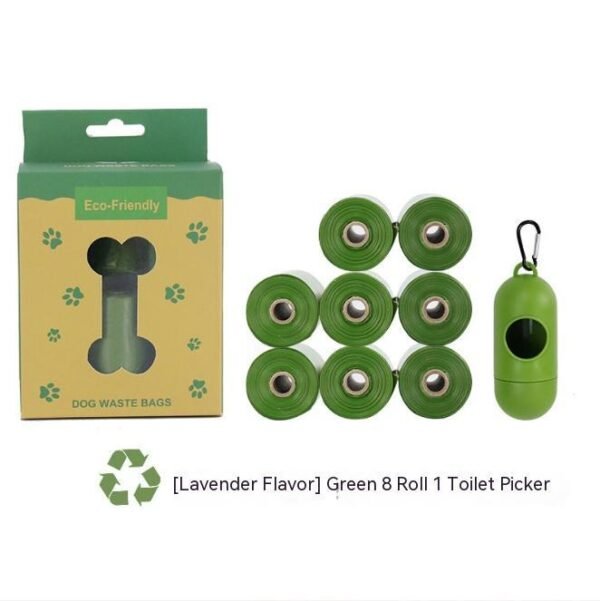 Pet Supplies Fragrance Degradable Pet Garbage Bag Pet Stool Bag Boxed With Dispenser - Image 4