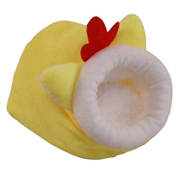 Winter Warm Pet Cartoon Cage For Hamster Accessories Guinea Pig Bed House Small Animal Nest - Image 9