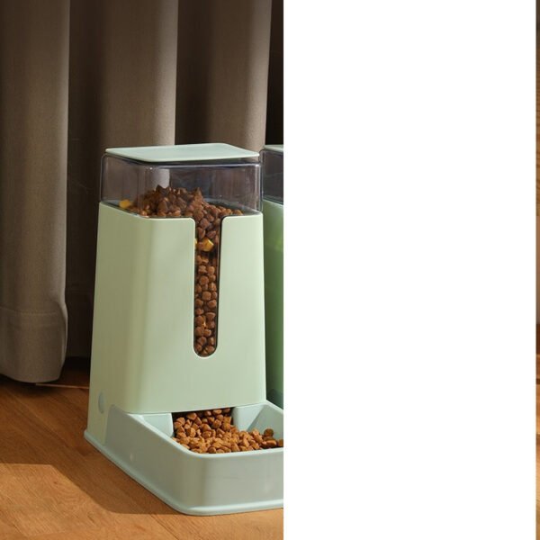 Pet Double Bowl Automatic Feeder Waterer - Image 8