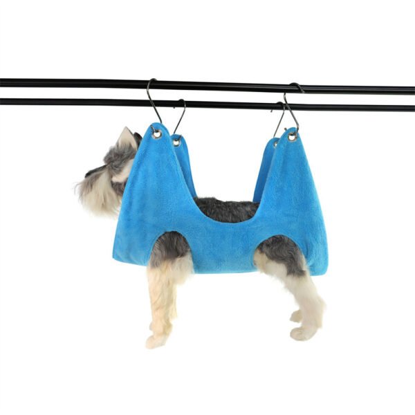 Dog Grooming Hammock, Nail Trimming Helper, Dog Grooming Harness Multifunctional Restraints, For Small Medium Large Dogs And Cats Bathing, Washing, Grooming, And Trimming Nails - Image 4