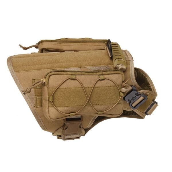 Tactical Vest Outdoor Pet Clothing Dog Coat Training Vest Equipment - Image 6
