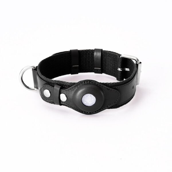 Airtag Pet Collar Tracker Protective Cover Leather Collar - Image 9