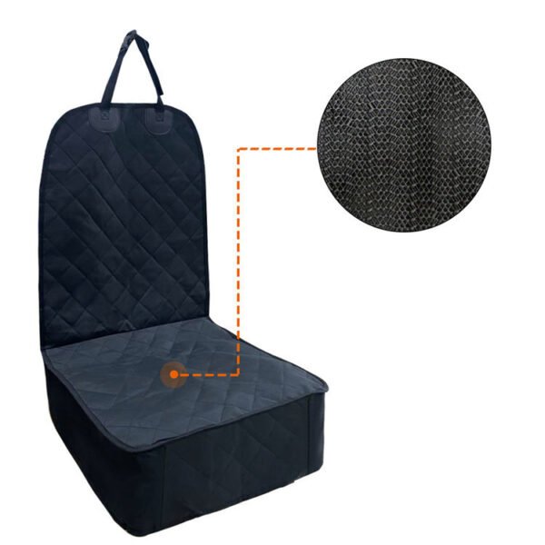 Pet Car Front Seat Cover Protector Waterproof Back Bench Seat Interior Travel Accessories Car Seat Covers Mat With Safety Belt - Image 6