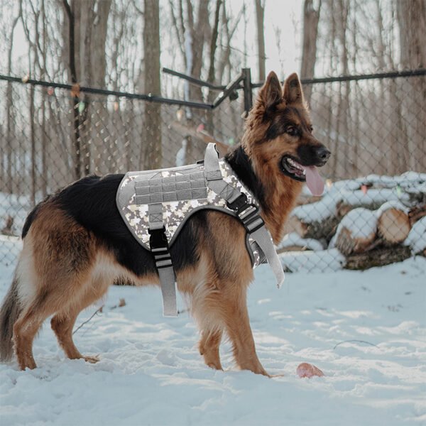 Large Pet Supplies Tactical Camouflage Close Traction Harness Wholesale - Image 2
