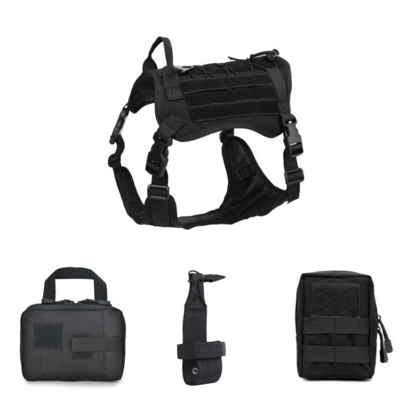 Outdoor Tactical Training Dog Clothes Large Dog Vest Camouflage Pet Vest - Image 5
